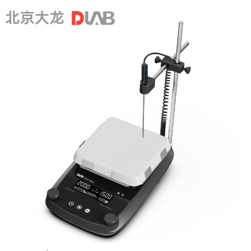 北京大龍DMS7-550M（套裝）   DLAB LCD 數(shù)控7寸定時款加熱型強磁磁力攪拌器